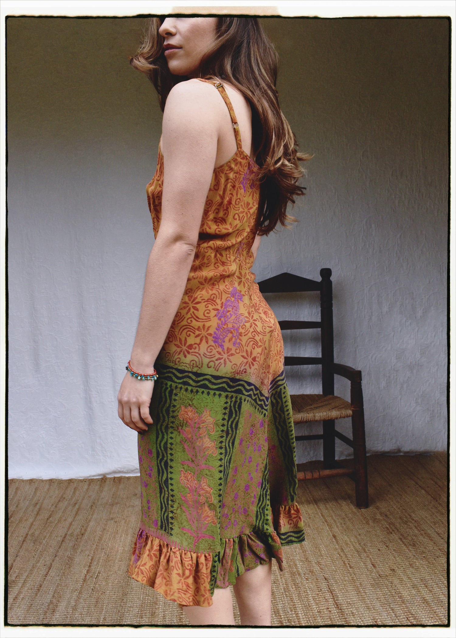 Rumex Silk Slip Dress ~ Dijon XS &amp; XL