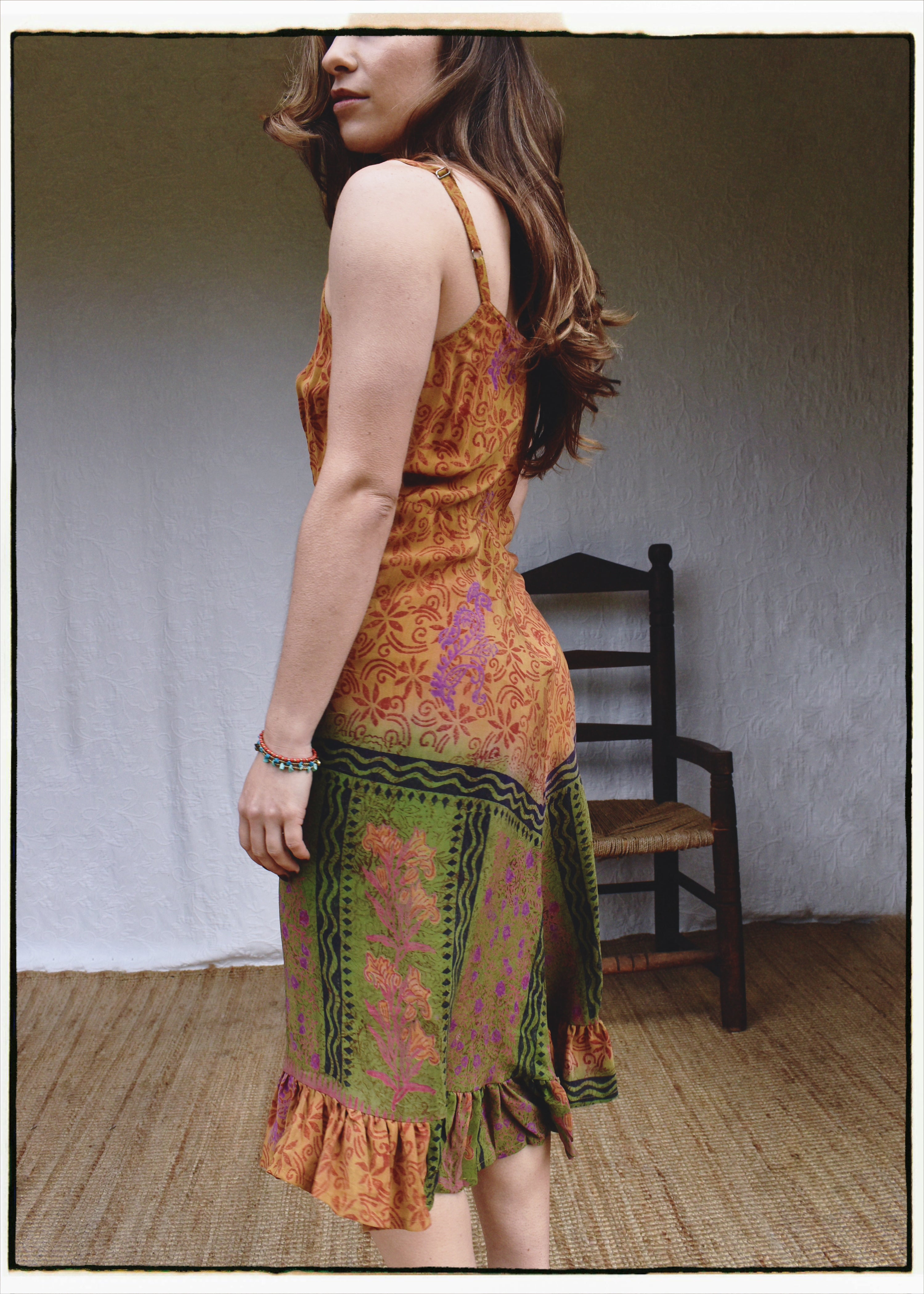 Rumex Silk Slip Dress ~ Dijon XS &amp; XL