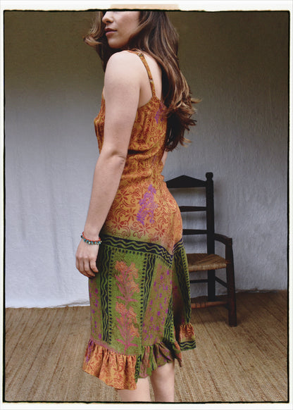 Rumex Silk Slip Dress ~ Dijon XS &amp; XL