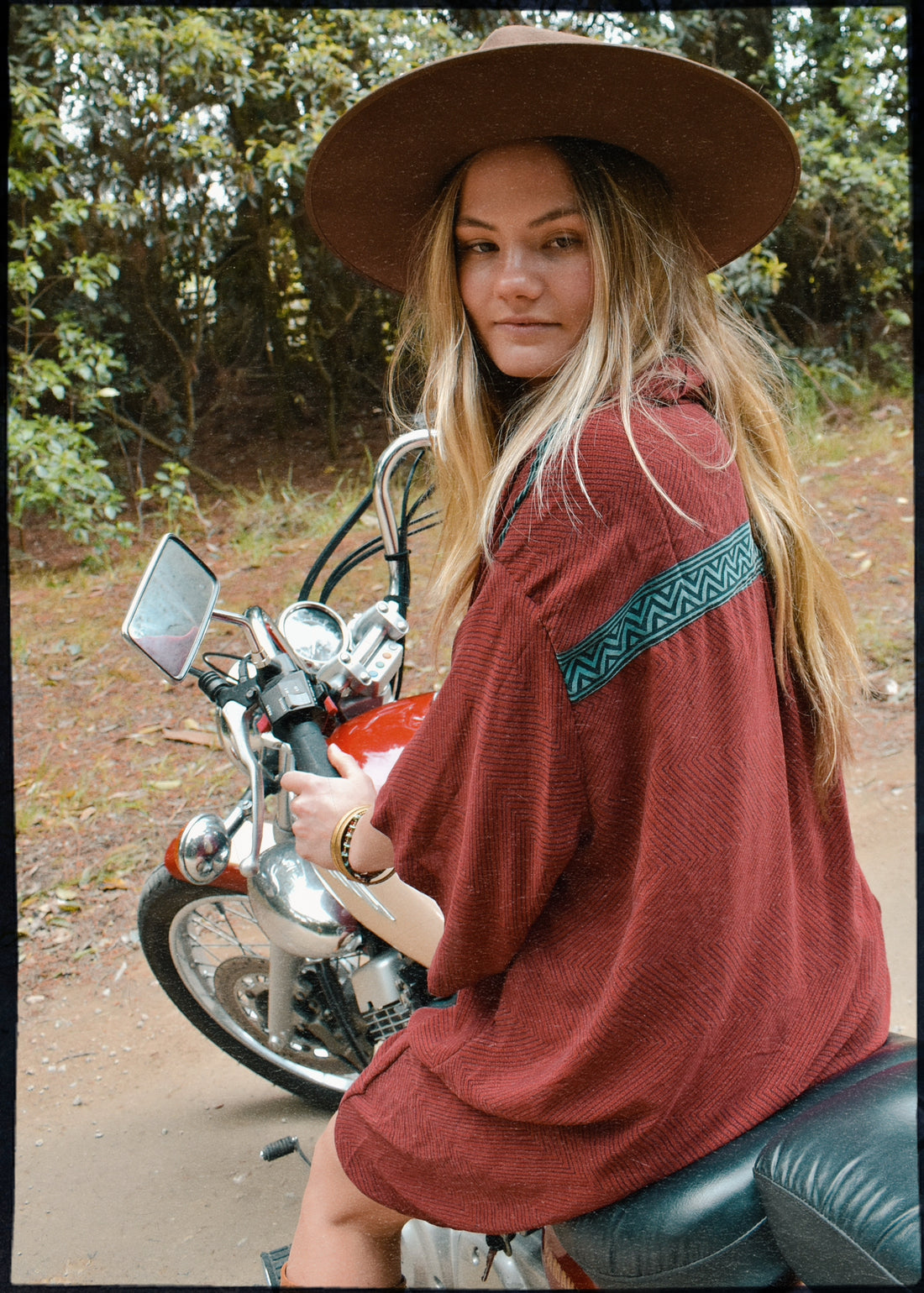 Astralagus Silk Crepe Oversized Shirt ~ Toreador