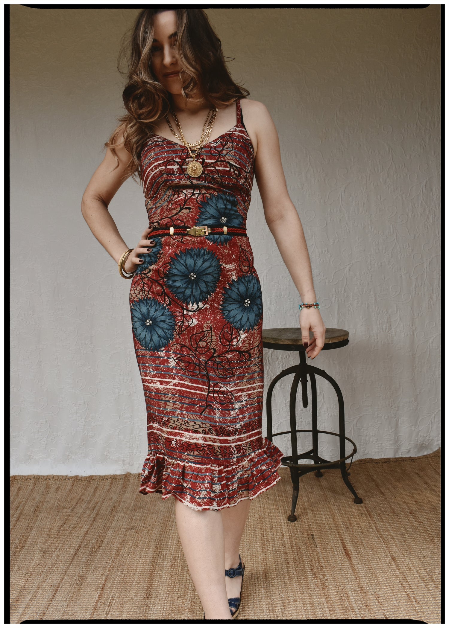 Rumex Silk Slip Dress ~ Directoire XS &amp; XL