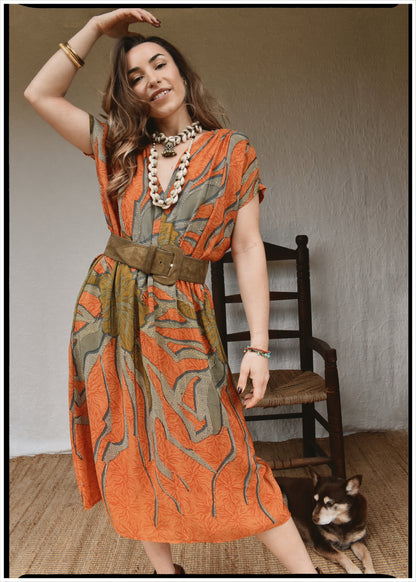 Protea Silk Crepe 1930&