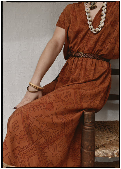 Protea Silk Crepe 1930&