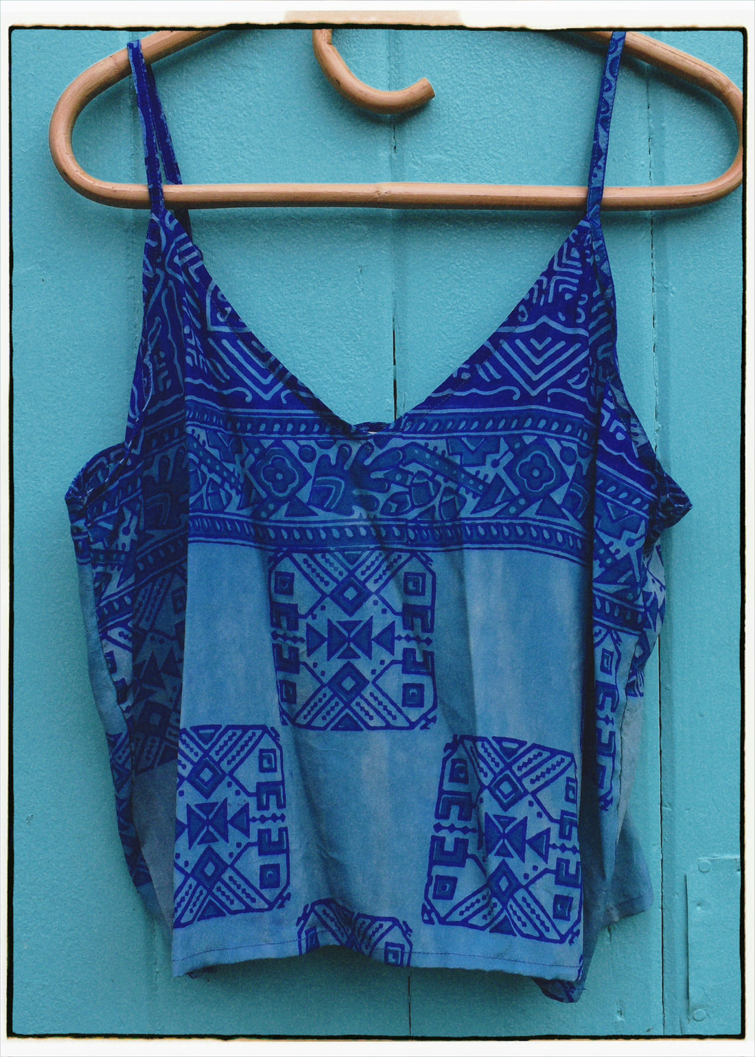 Reseda Silk Crepe Camisole Top ~ Turkish L