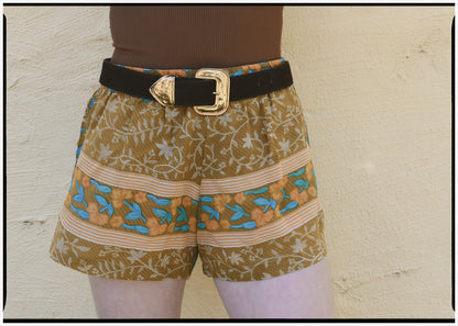 Fumaria Silk Shorts ~ Acacia M
