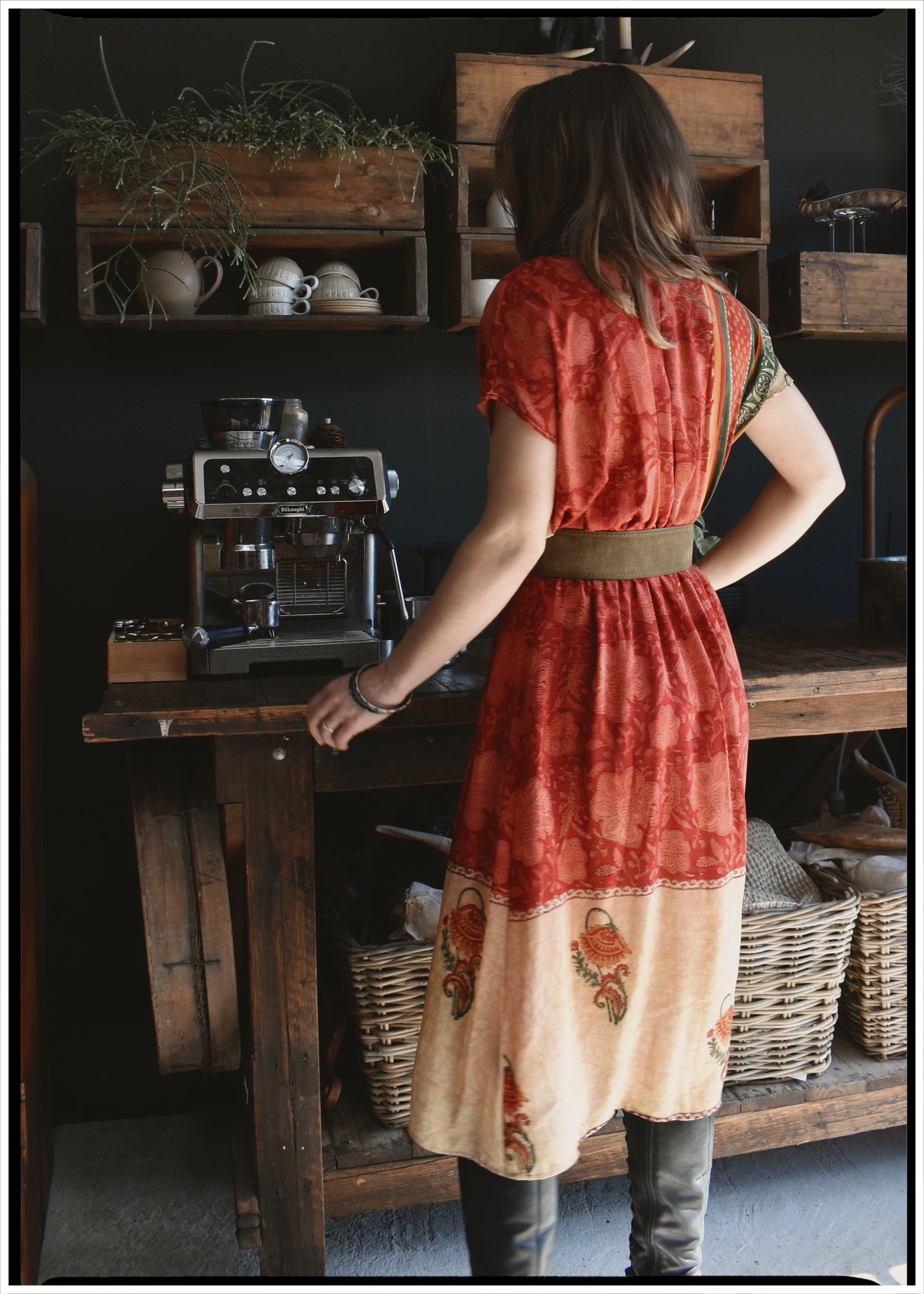 Protea Silk Crepe 1930&