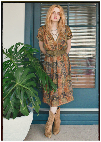 Protea Silk Crepe 1930&