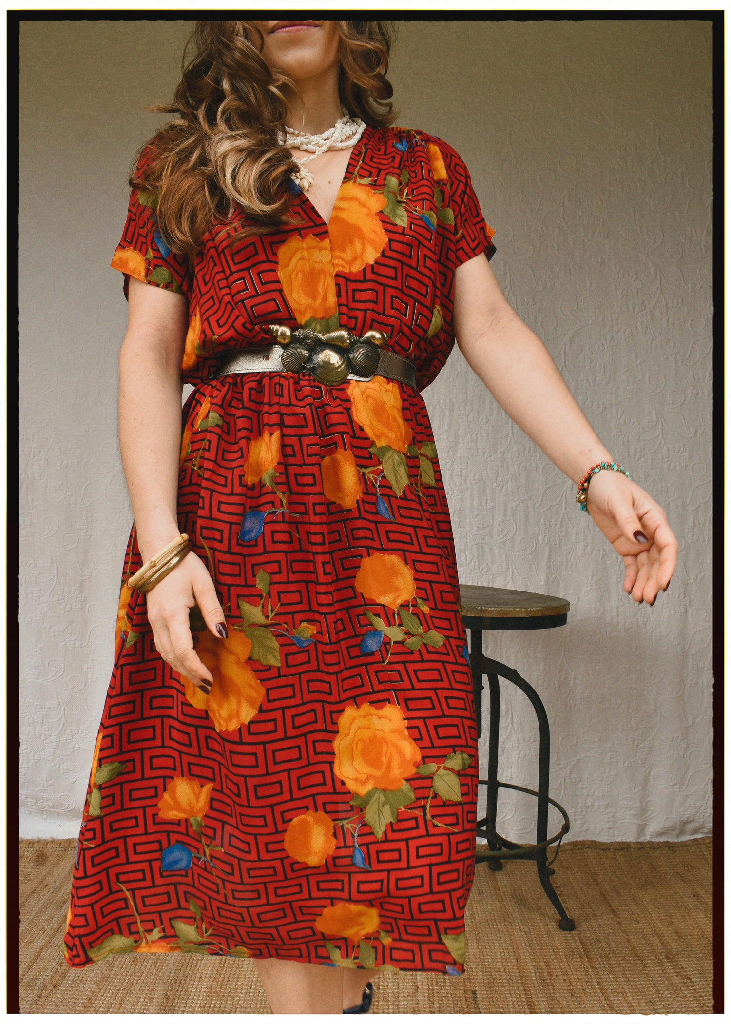 Protea Silk Crepe 1930&