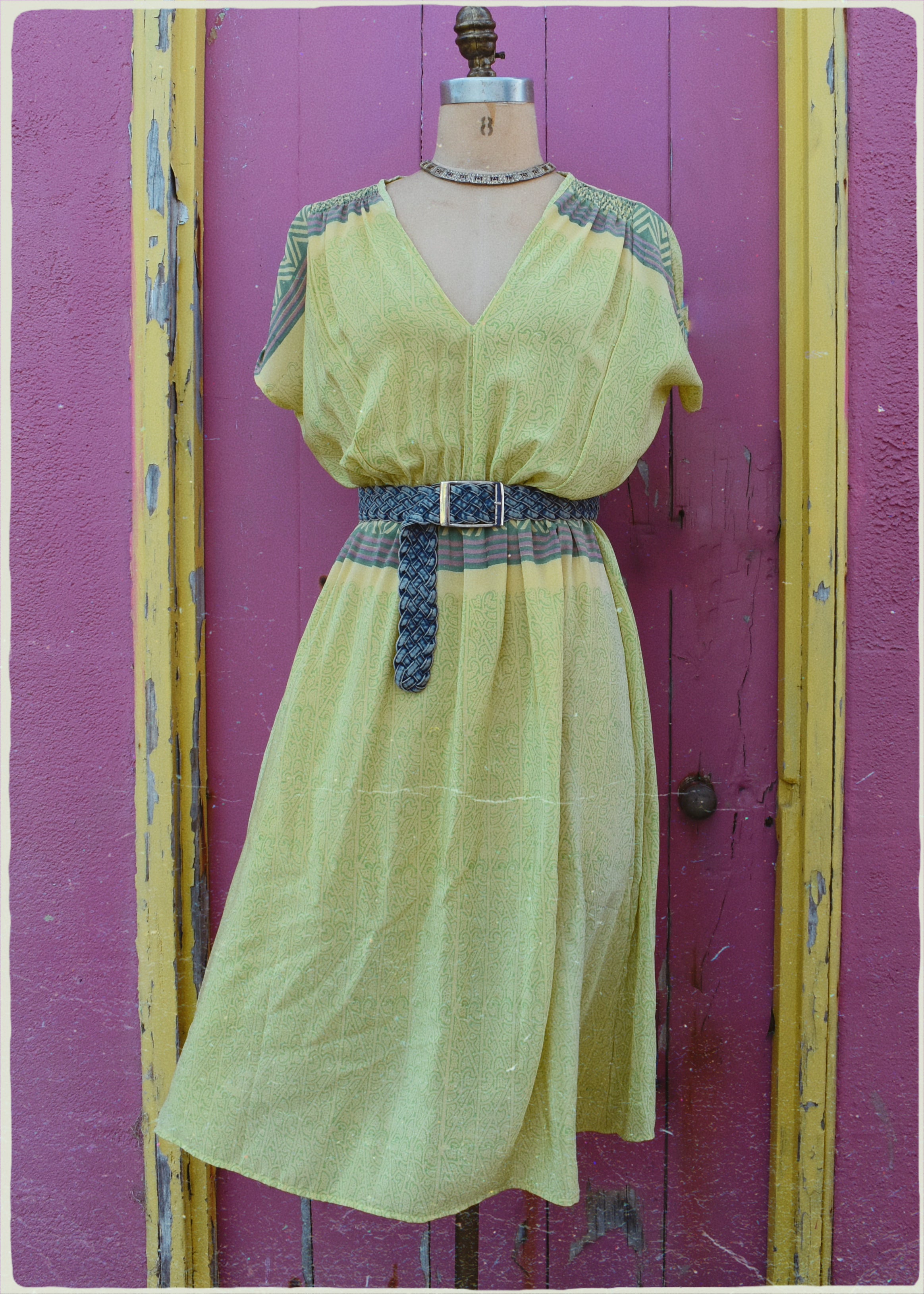 Protea Silk Crepe 1930&