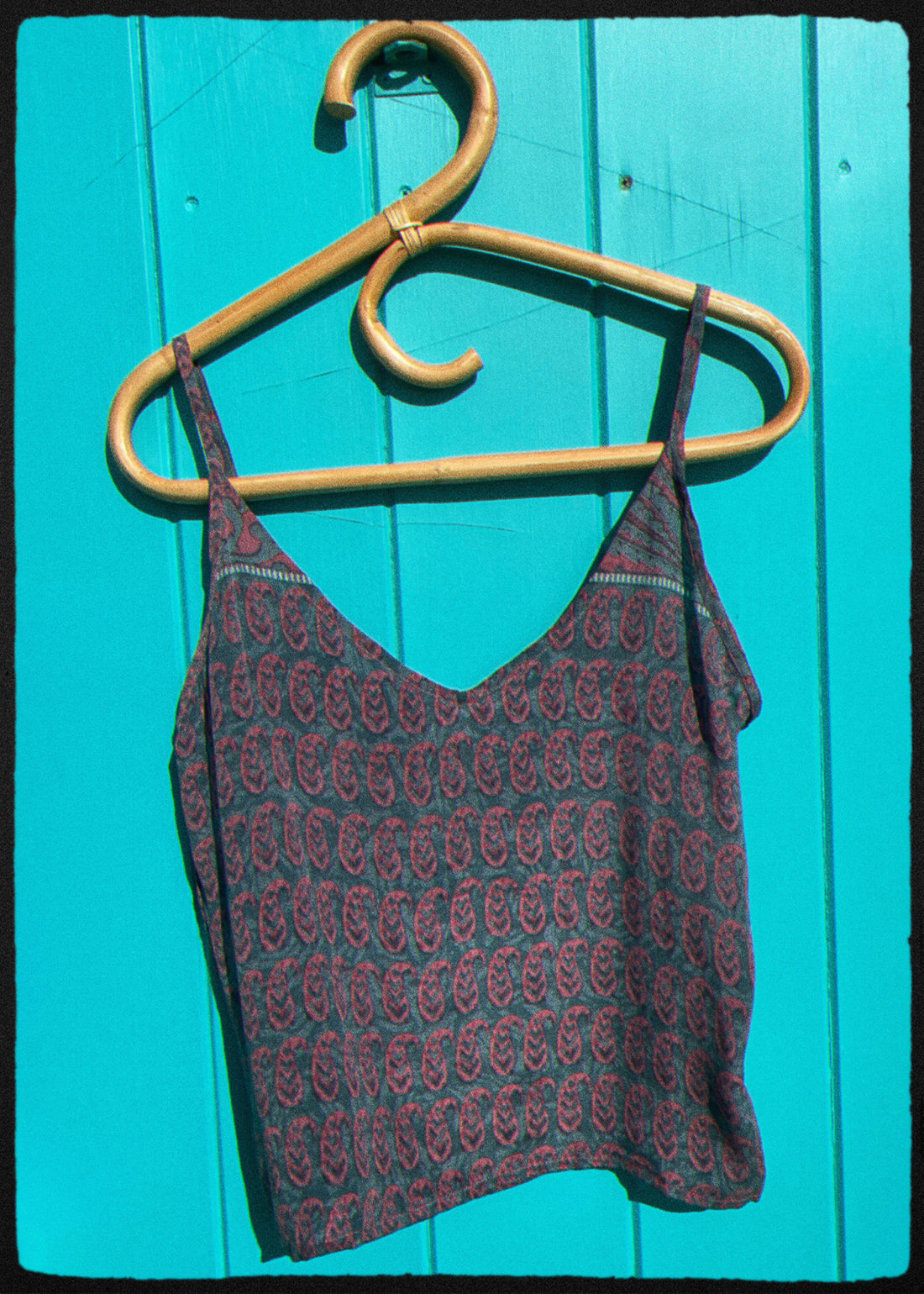 Reseda Silk Crepe Camisole Top ~ Baton Rouge XS