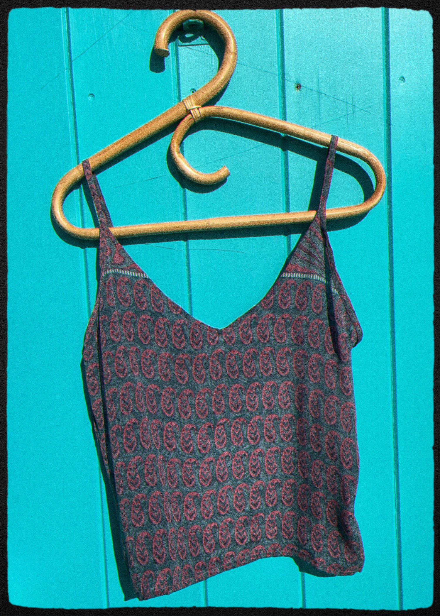Reseda Silk Crepe Camisole Top ~ Baton Rouge XS