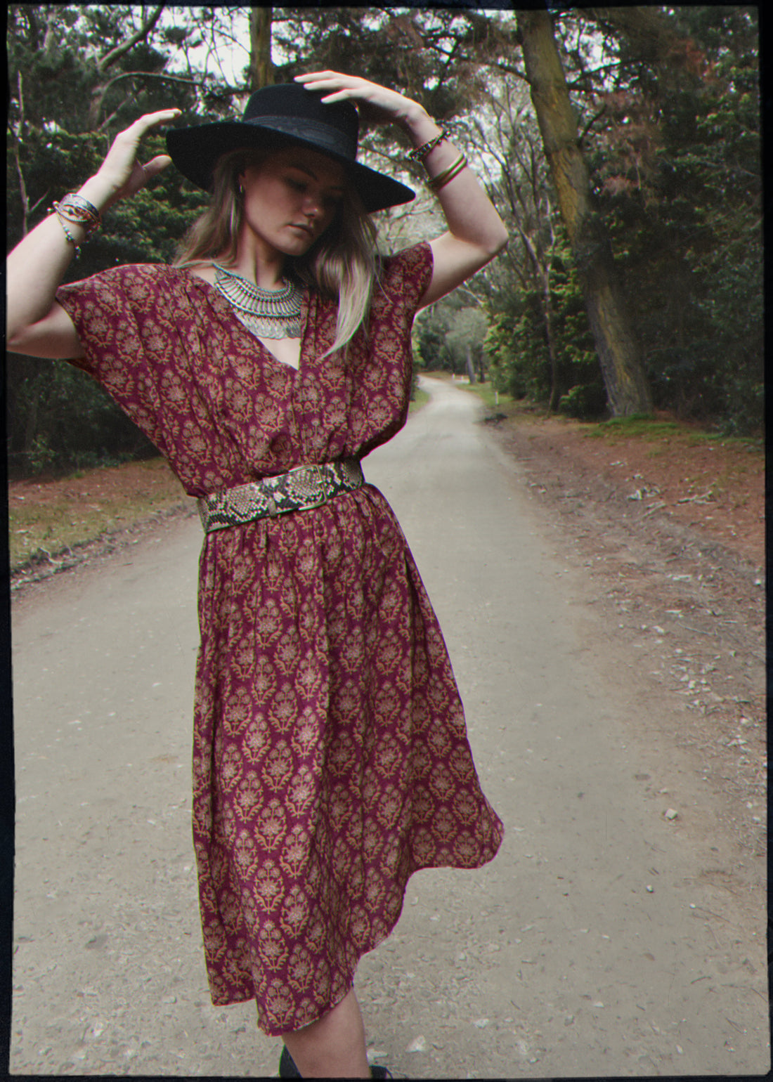Protea Silk Crepe 1930&