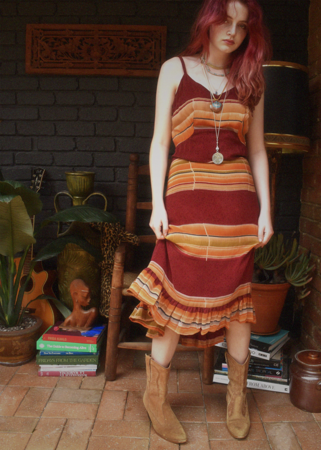 Rumex Silk Slip Dress ~ Bossa L