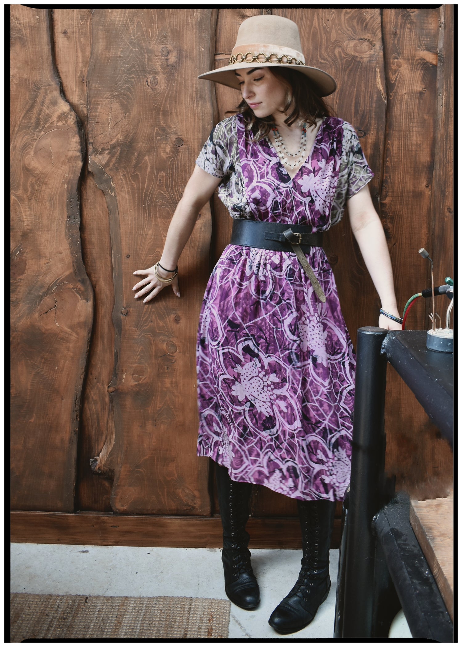 Protea Silk Crepe 1930&