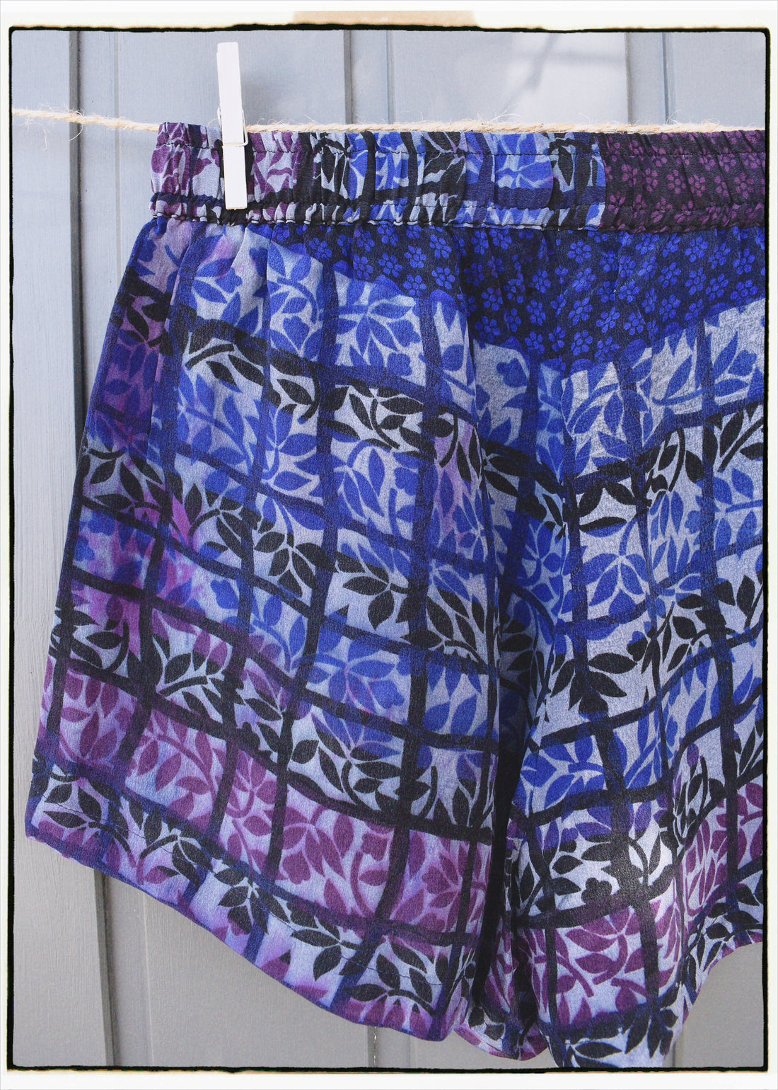 Fumaria Silk Shorts ~ Lima L