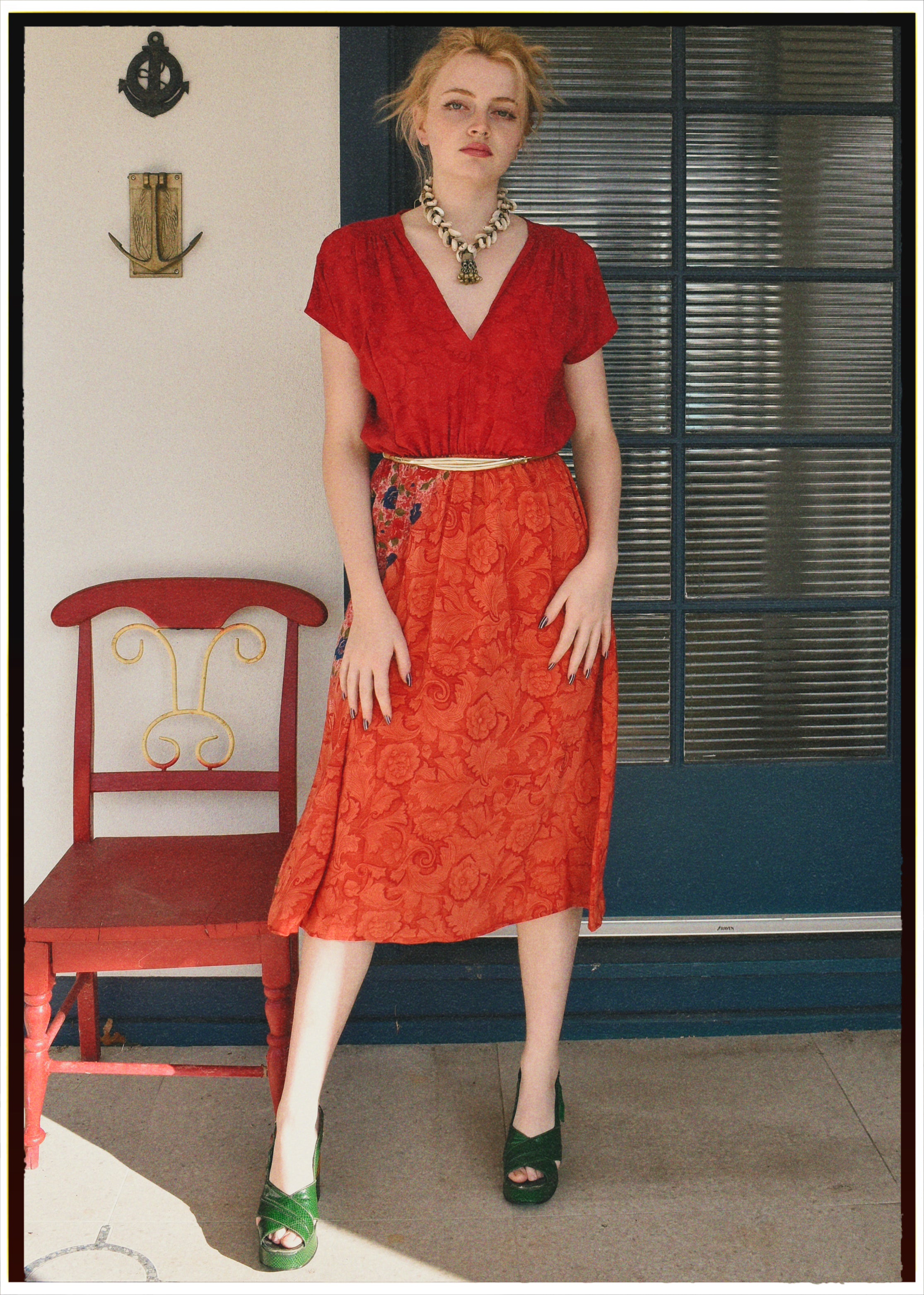 Protea Silk Crepe 1930&