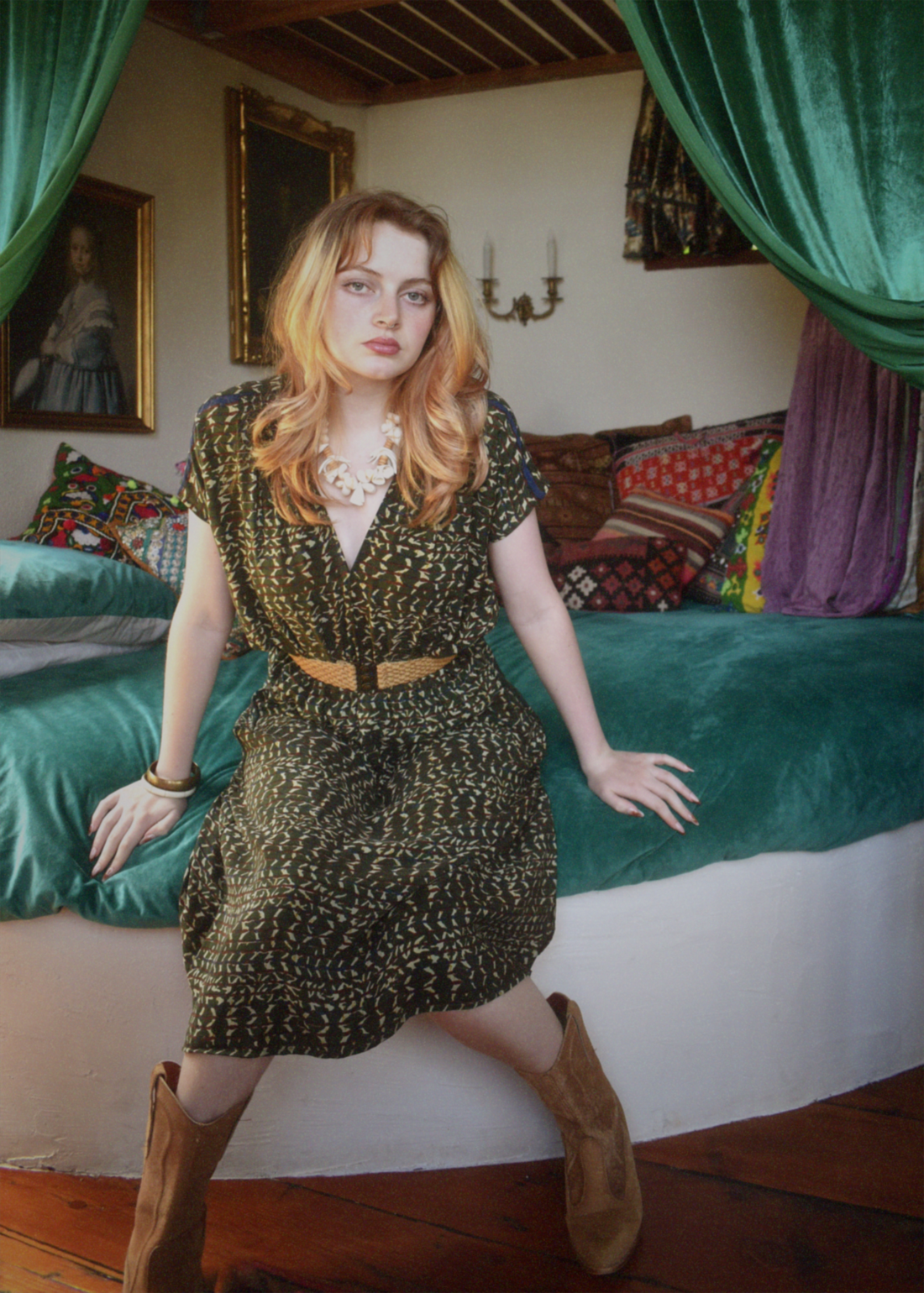 Protea Silk Crepe 1930&