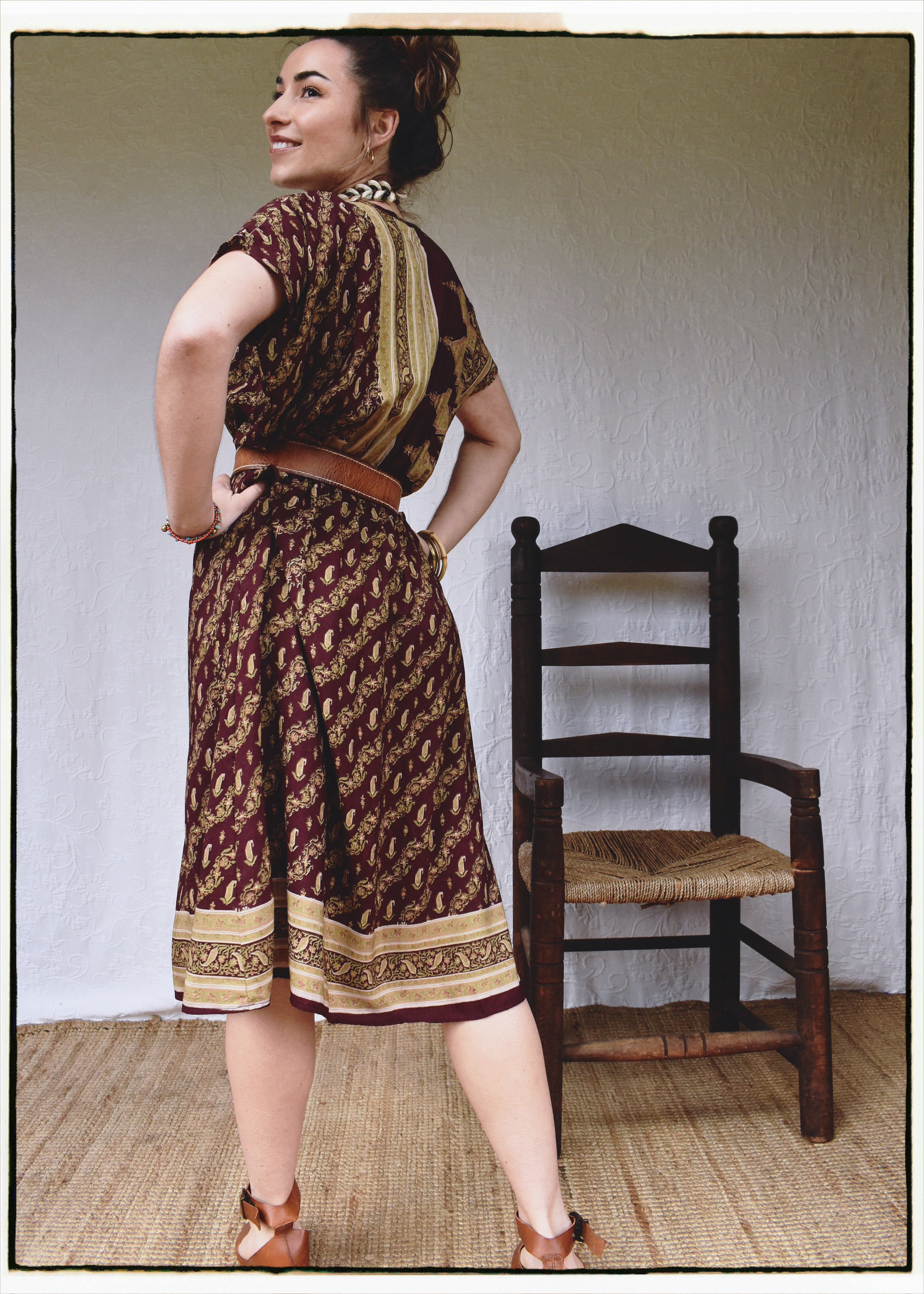 Protea Silk Crepe 1930&