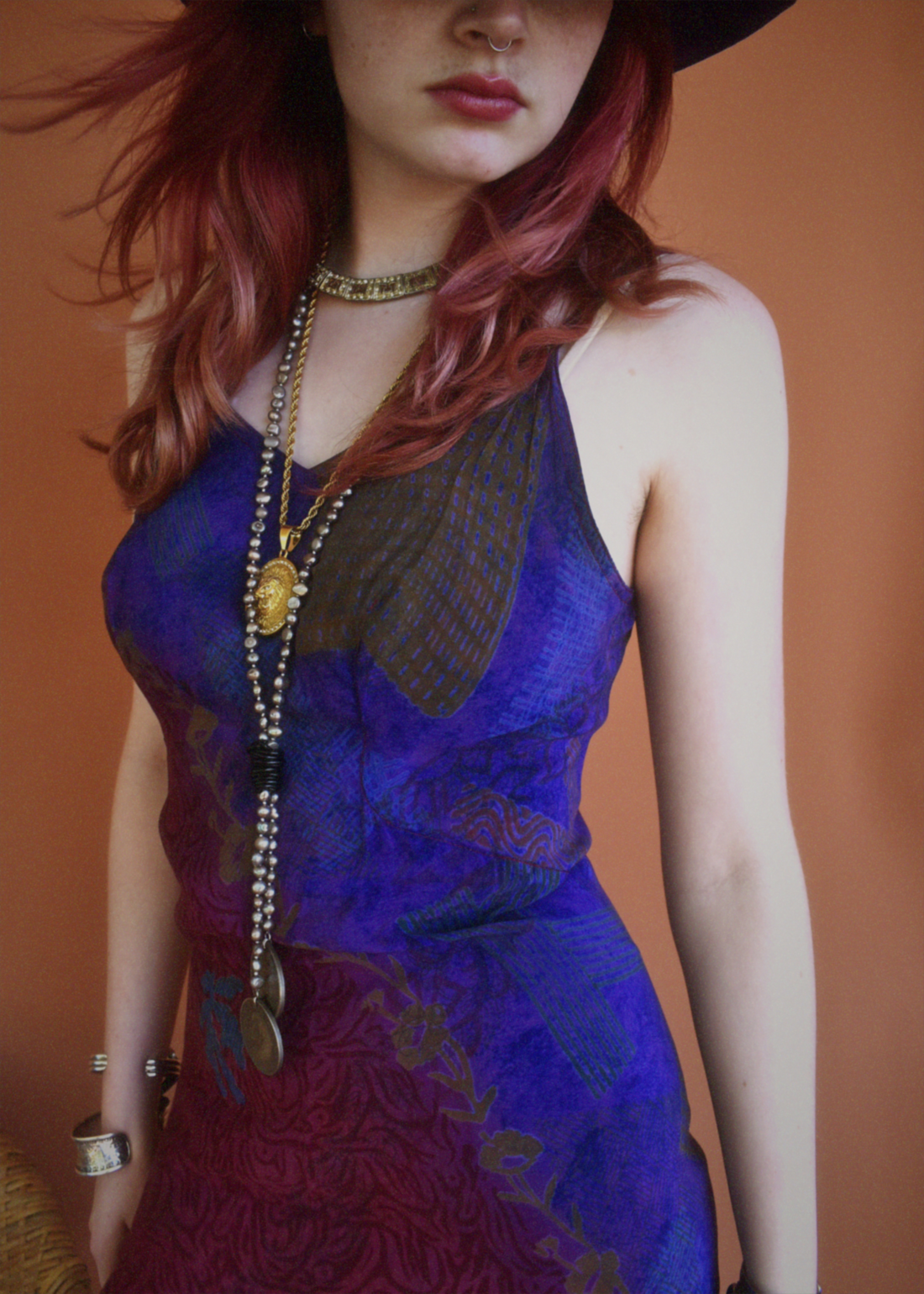 Rumex Silk Slip Dress ~ Holly S