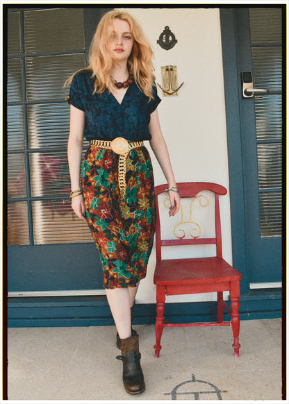 Protea Silk Crepe 1930&