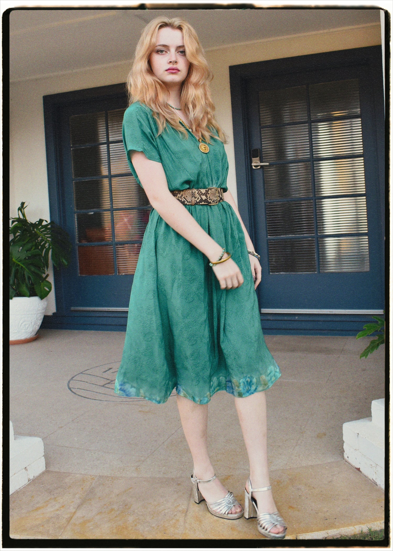 Protea Silk Crepe 1930&