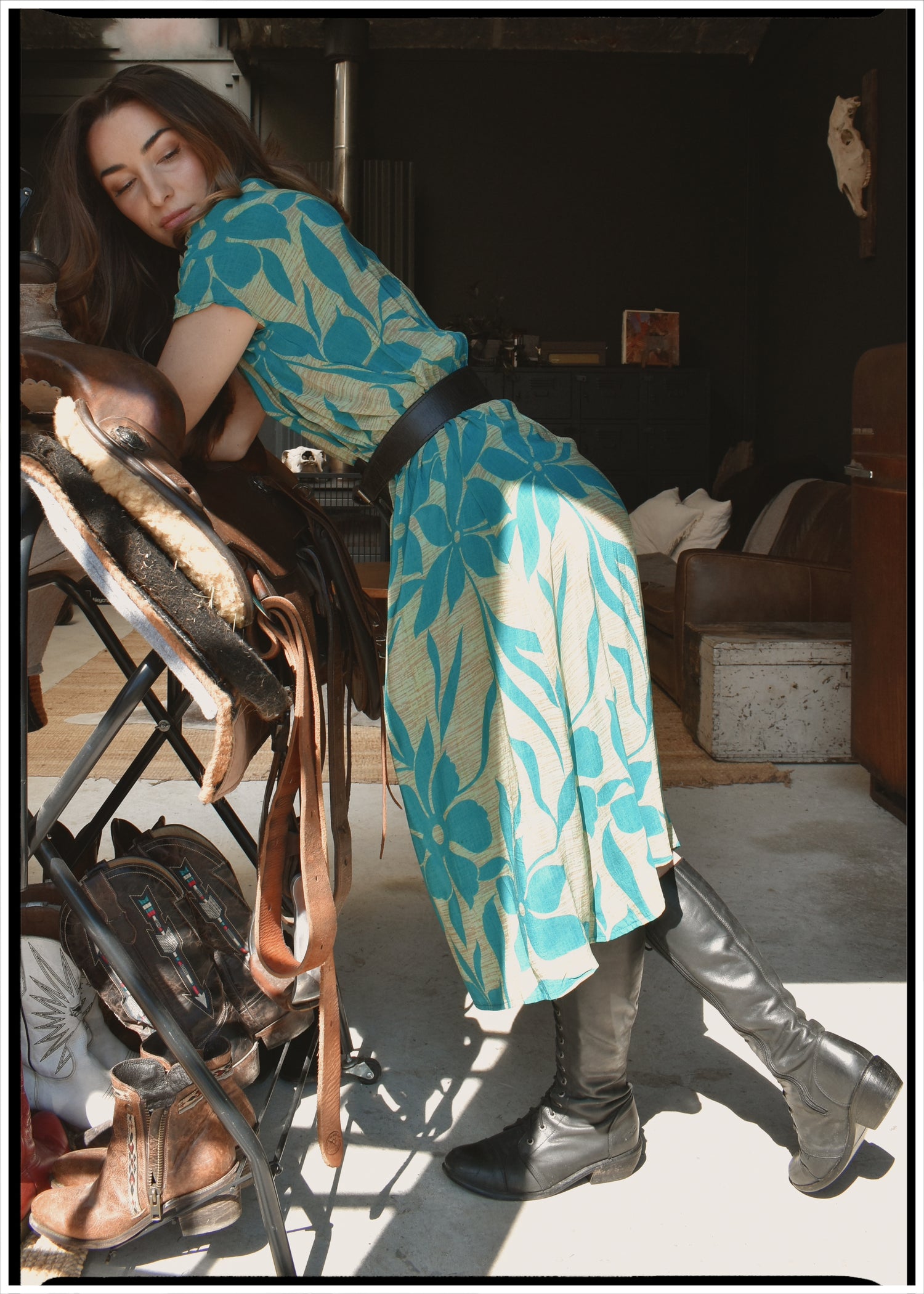 Protea Silk Crepe 1930&