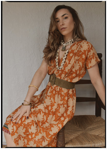 Protea Silk Crepe 1930&
