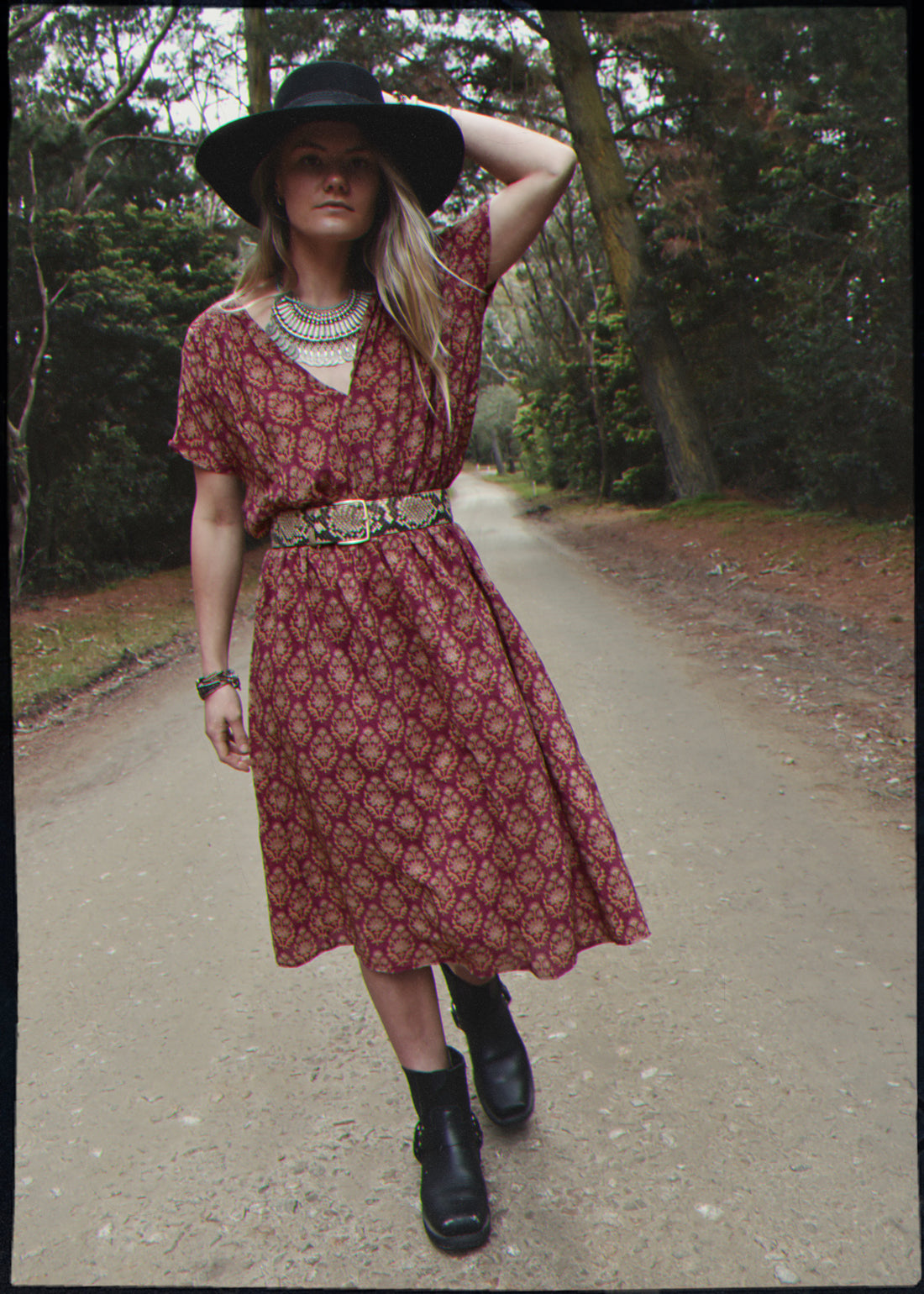 Protea Silk Crepe 1930&