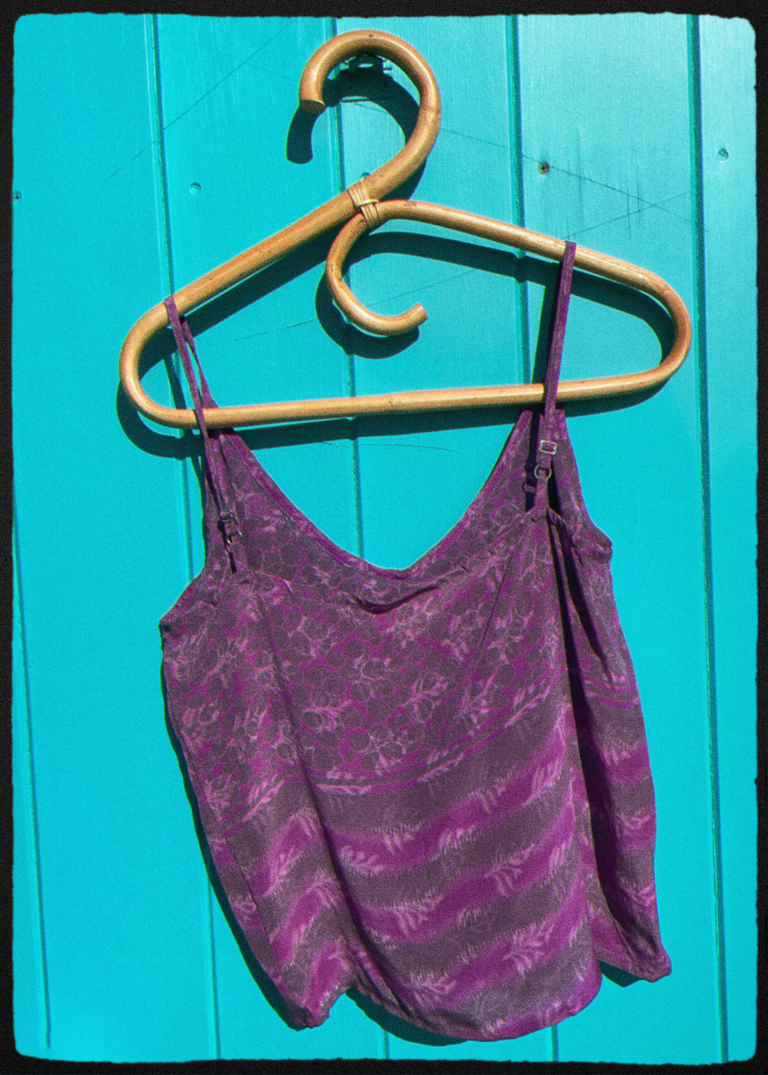 Reseda Silk Crepe Camisole Top ~ Fiji XS