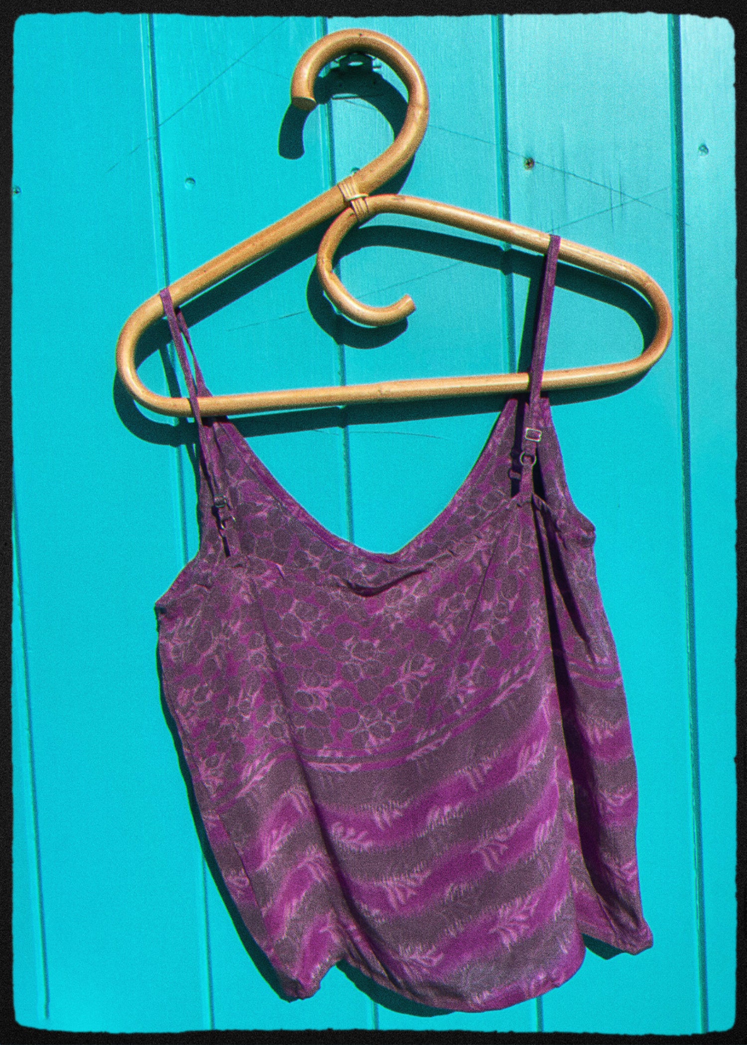 Reseda Silk Crepe Camisole Top ~ Fiji XS