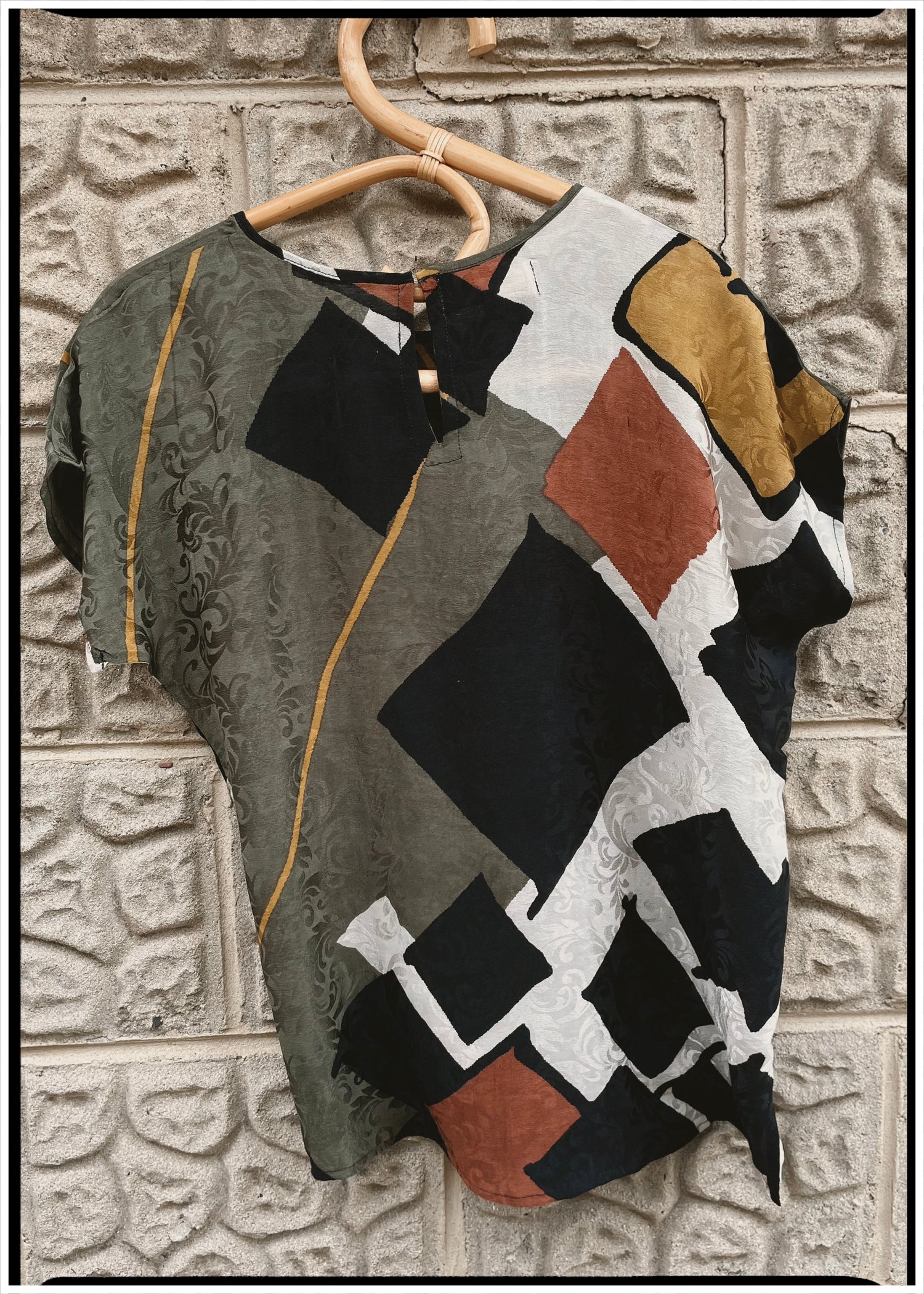 Viola Silk Crepe T-Shirt ~ Arrow XS