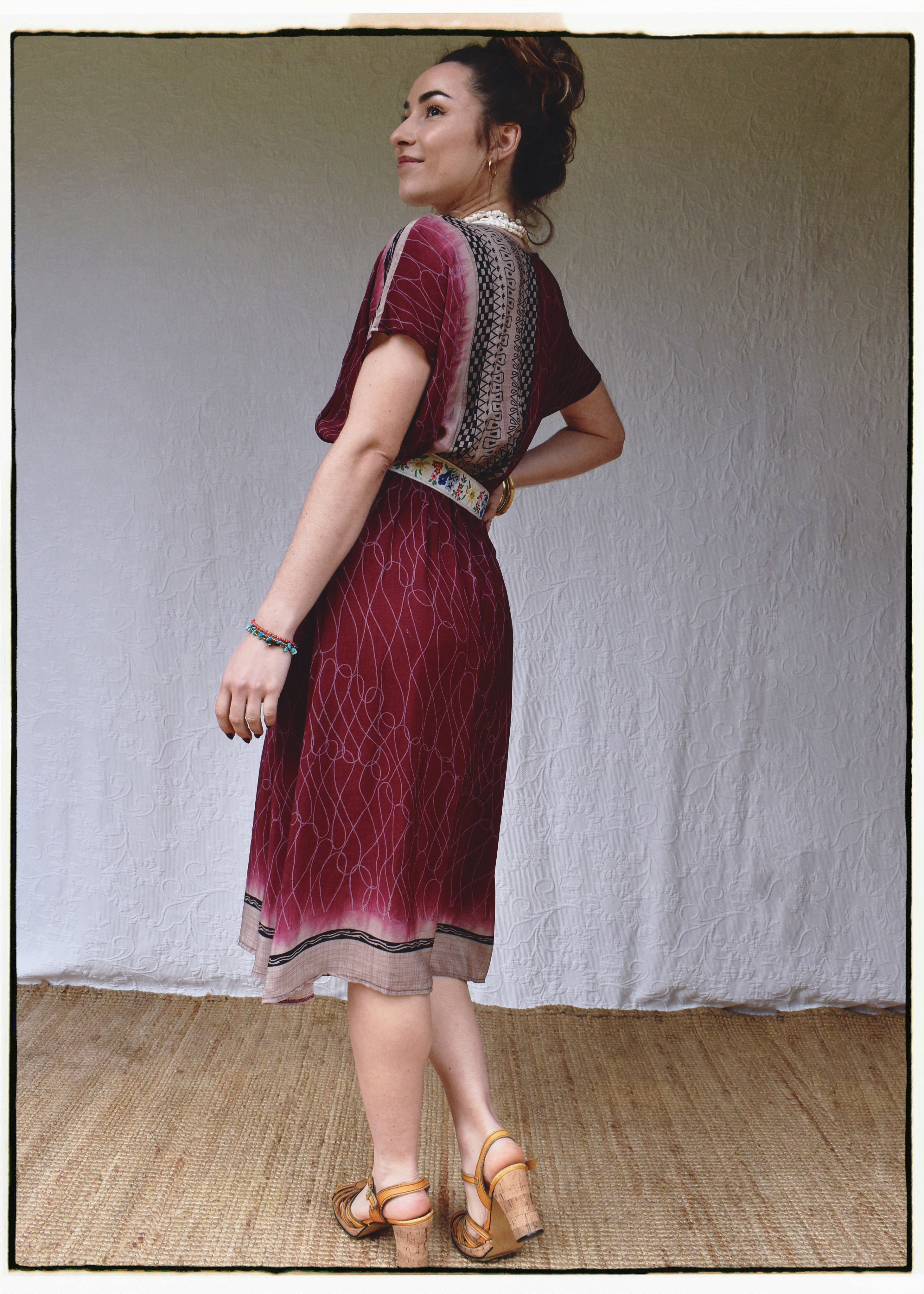 Protea Silk Crepe 1930&