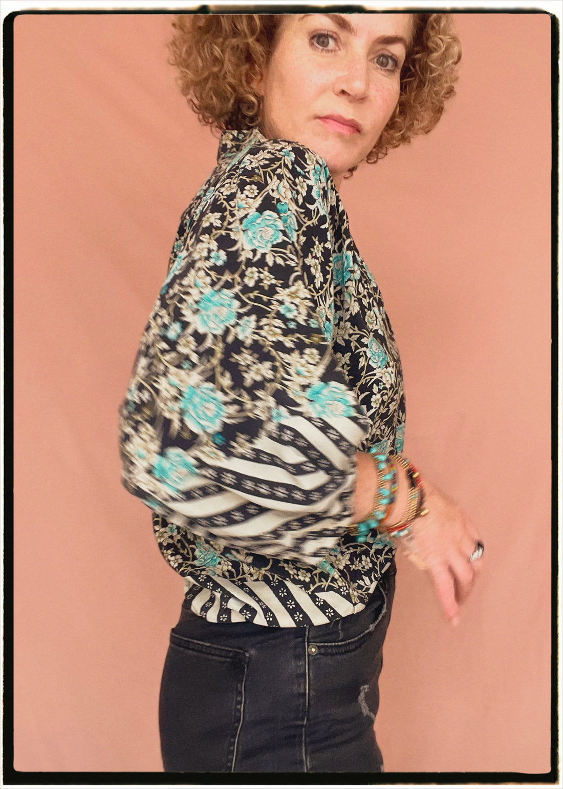 Ochna Silk Crepe Shirt ~ Bluebell XS &amp; M