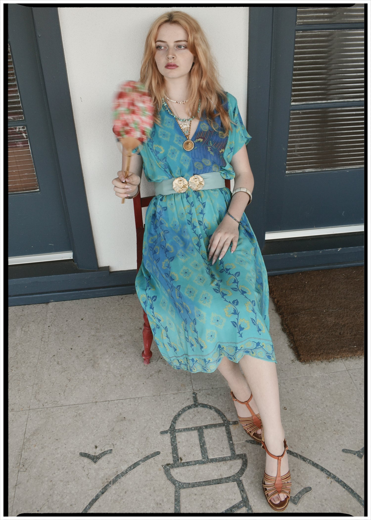 Protea Silk Crepe 1930&