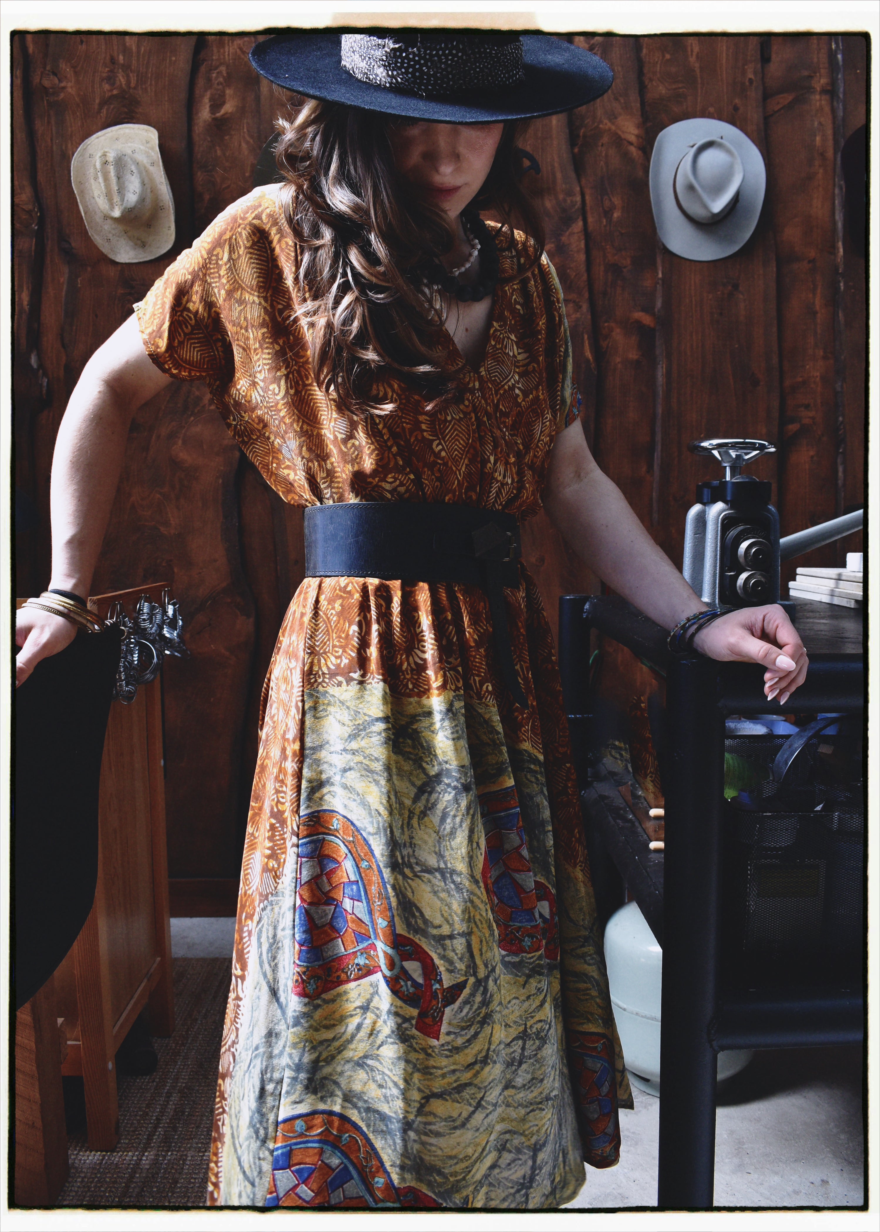 Protea Silk Crepe 1930&