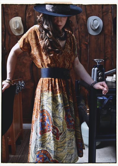 Protea Silk Crepe 1930&