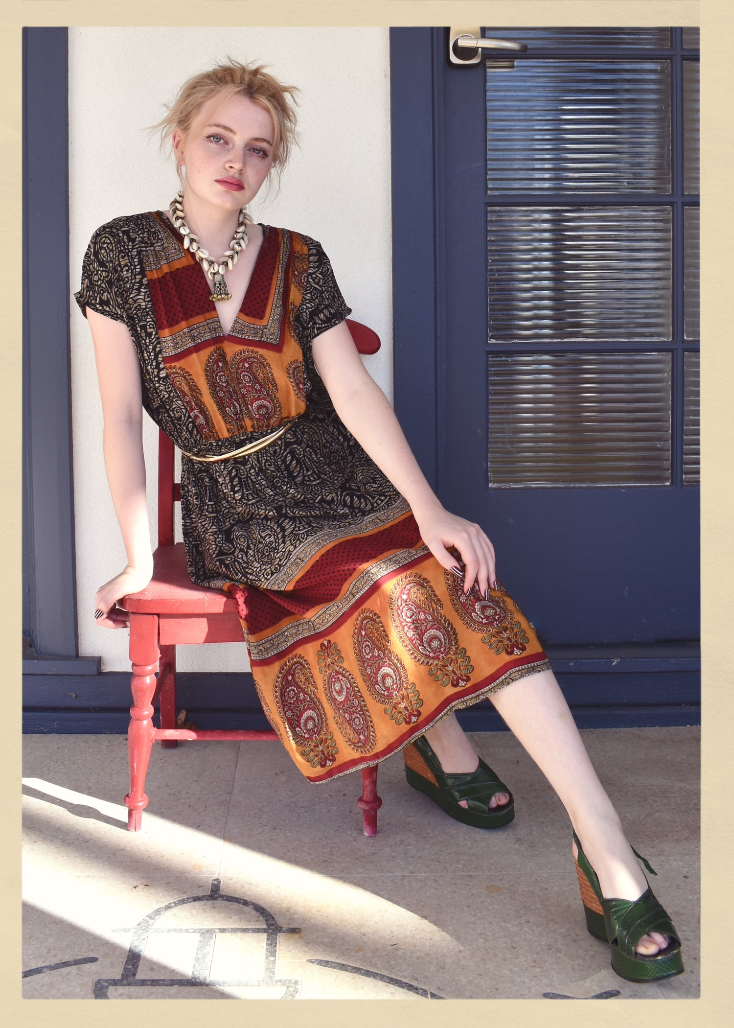 Protea Silk Crepe 1930&