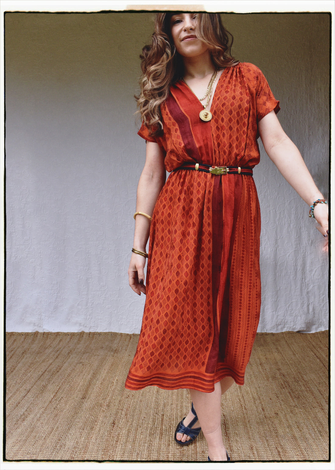 Protea Silk Crepe 1930&