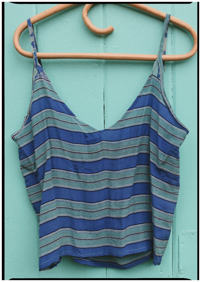 Reseda Silk Crepe Camisole Top ~ Swim L