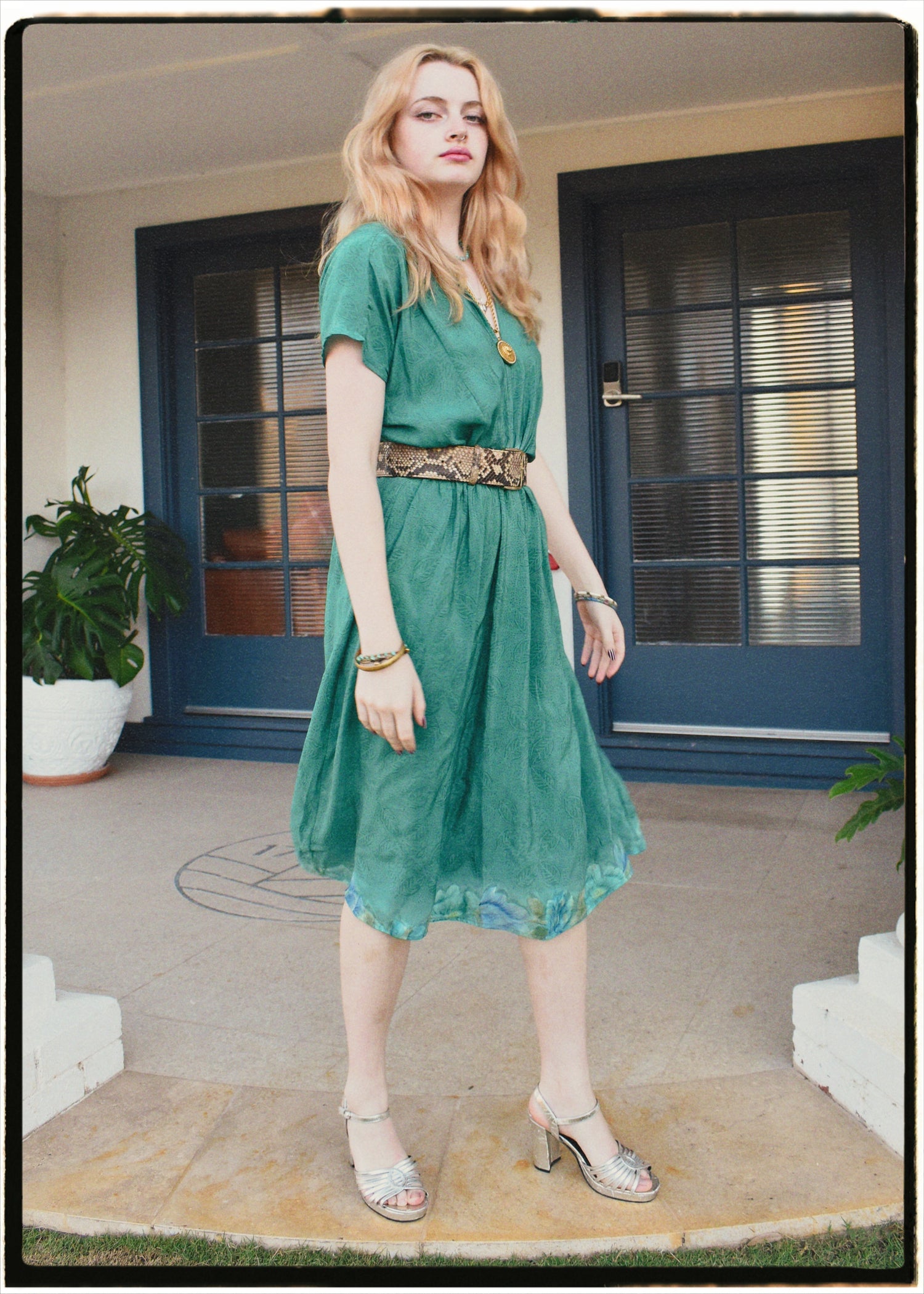 Protea Silk Crepe 1930&