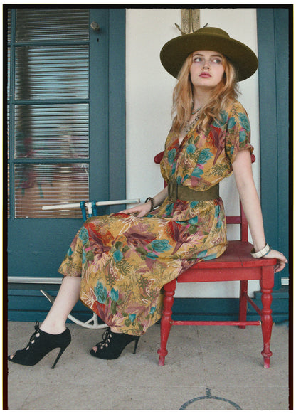 Protea Silk Crepe 1930&