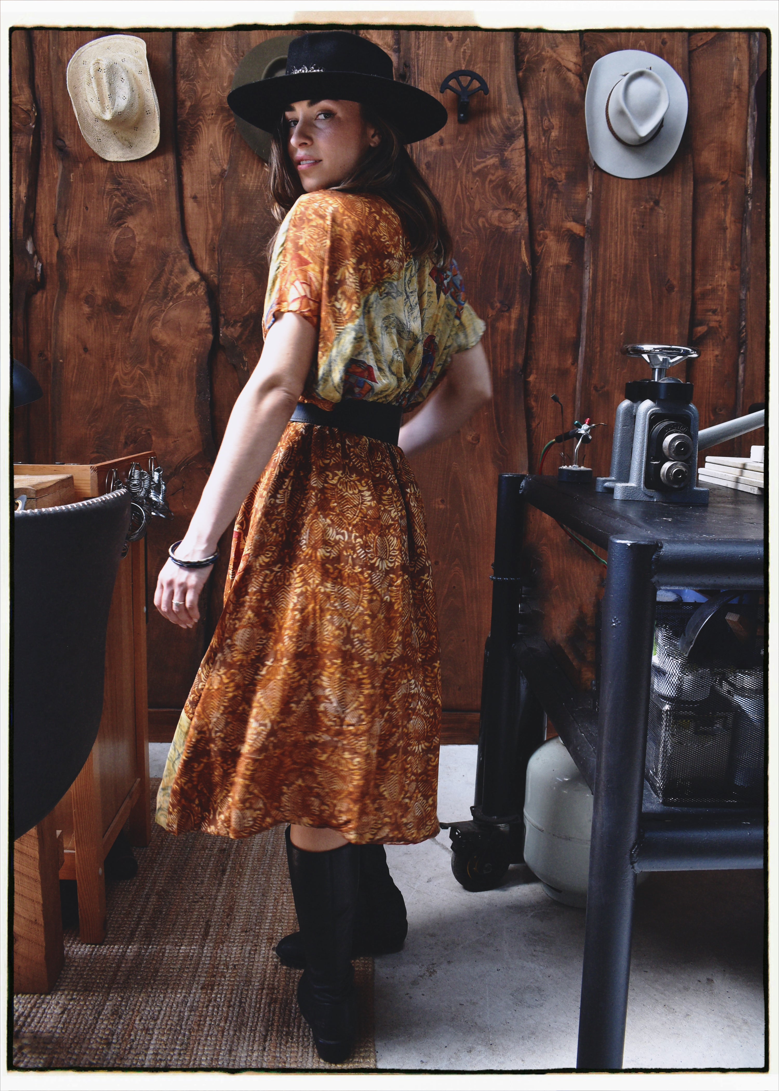 Protea Silk Crepe 1930&