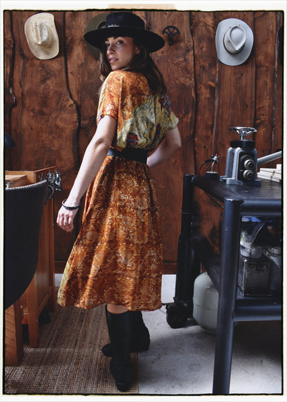Protea Silk Crepe 1930&