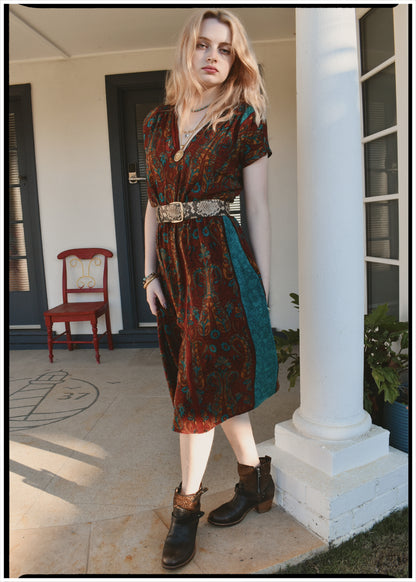 Protea Silk Crepe 1930&