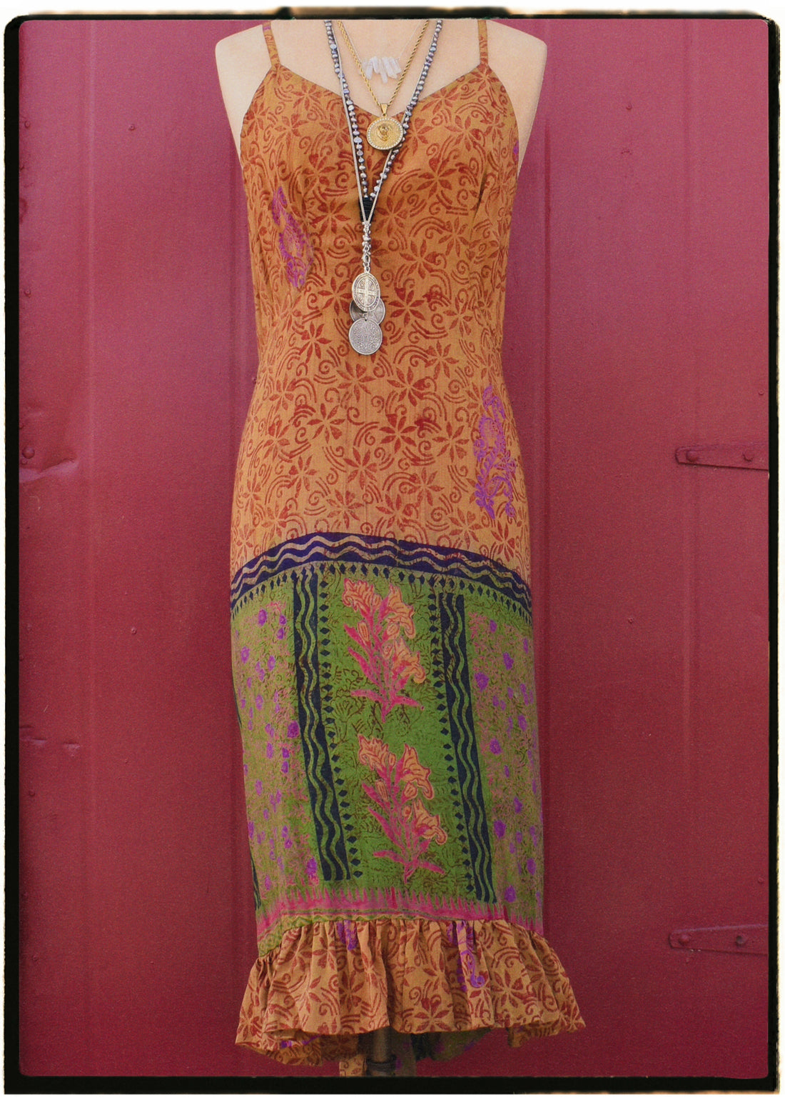 Rumex Silk Slip Dress ~ Dijon XS &amp; XL