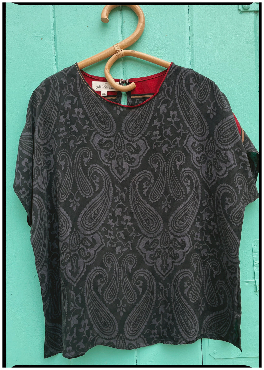 Viola Silk Crepe T-Shirt ~ Pulse XL