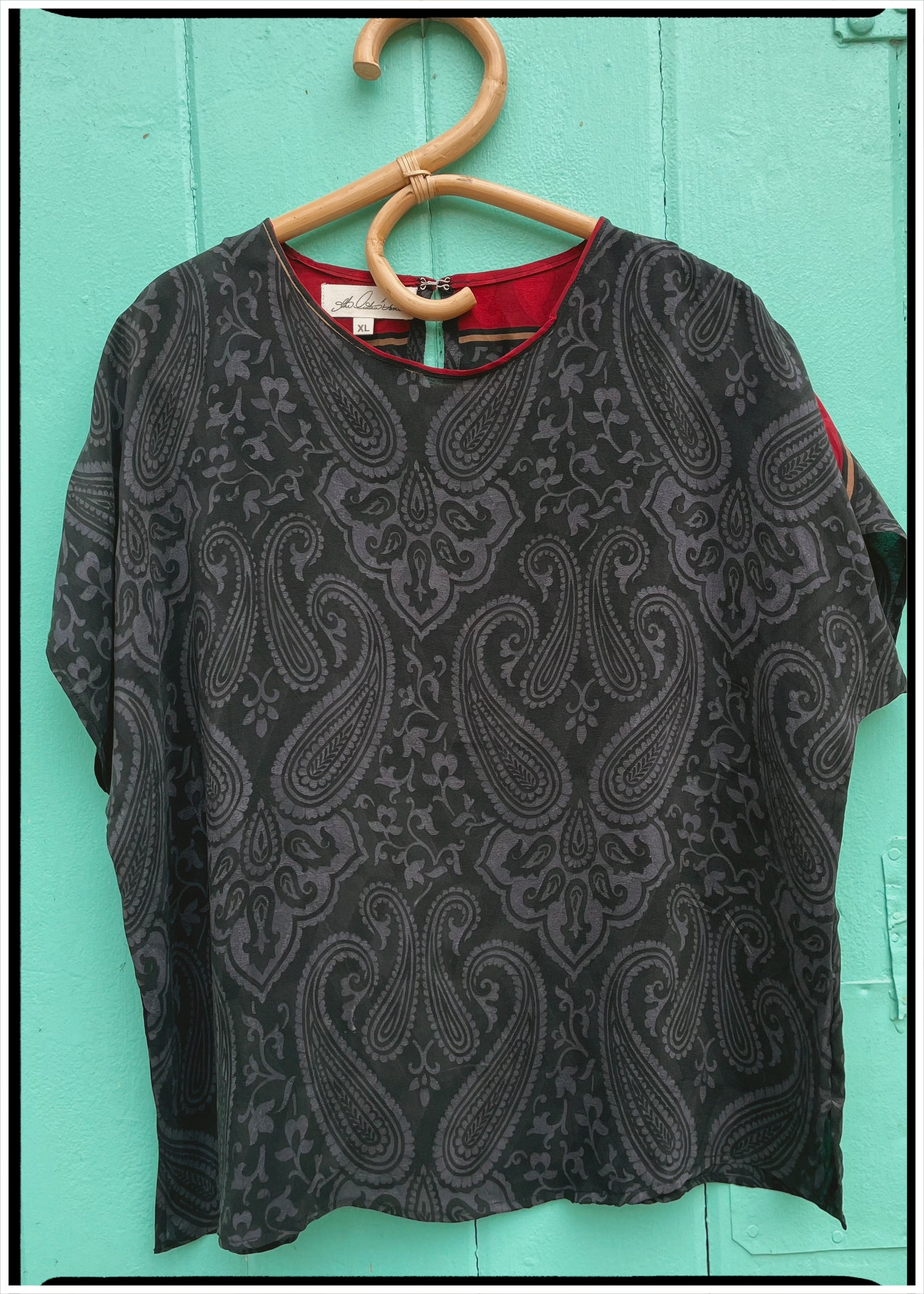 Viola Silk Crepe T-Shirt ~ Pulse XL