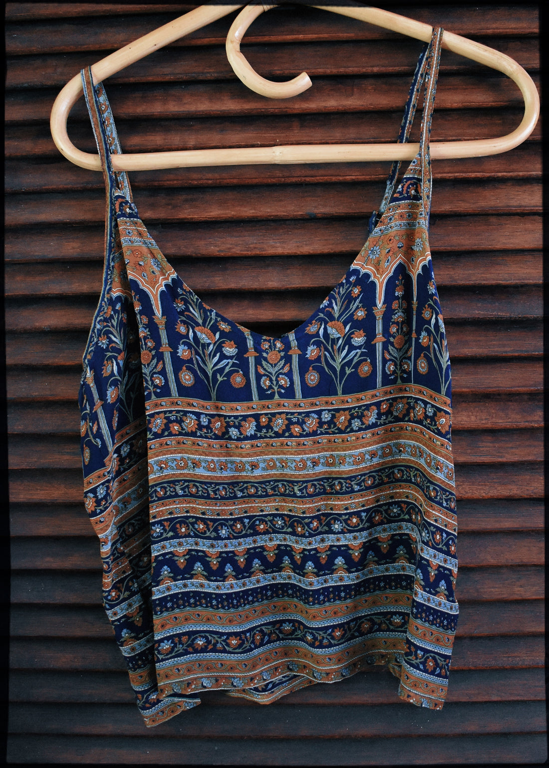 Reseda Silk Crepe Camisole Top ~ Willow XS