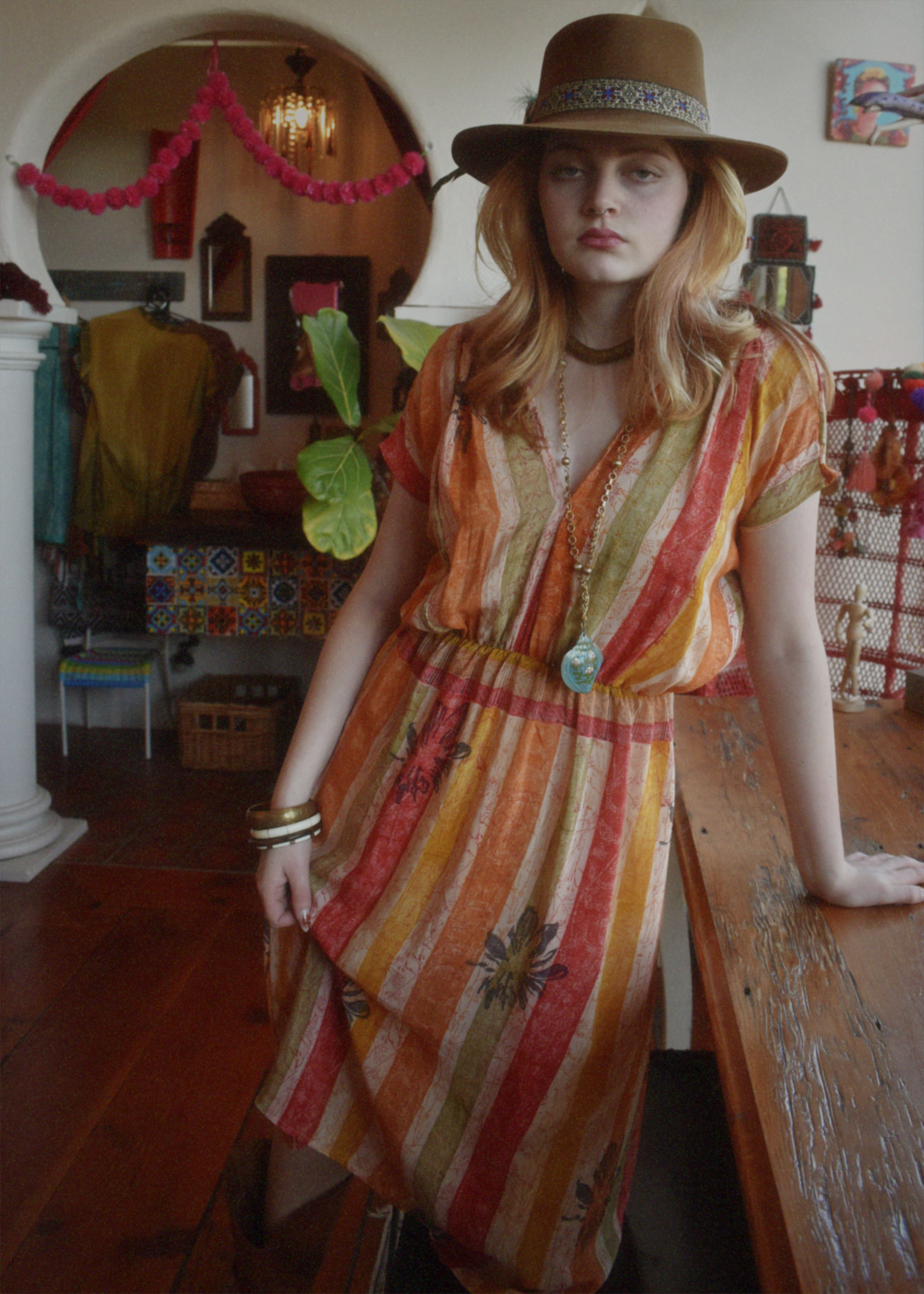 Protea Silk Crepe 1930&