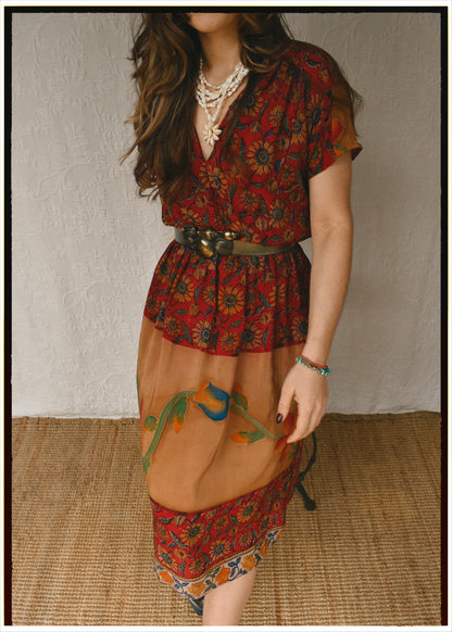 Protea Silk Crepe 1930&